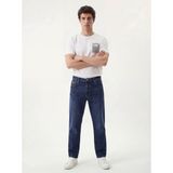 Loft 68 Simon Straight Fit Koyu Indigo Erkek Jean Pantolon LF2040121 - 34 - 30