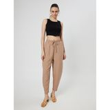 Loft Baggy Fit Bayan Pantolon - S - Bej