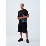 Loft Baggy Fit Erkek Şort - M - Siyah