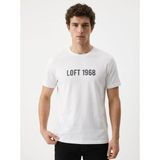 Loft Baskılı Beyaz Erkek T-Shirt LF2042734 - M