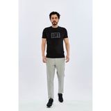 Loft Baskılı Siyah Erkek T-Shirt LF2042286 - M