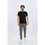 Loft Baskılı Siyah Erkek T-Shirt LF2042734 - XL