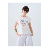 Loft Beyaz Kadın T-shirt Lf2040227