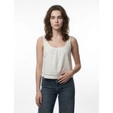 Loft Crop Kadın Bluz K.kol - Ekru