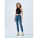 Loft Elena Emıly Mıd Blue Wash Kadın Jean Pantolon LF2037060