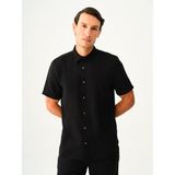 Loft Erkek Gömlek - Siyah - 2XL