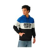 LOFT Erkek Kapüşonlu Sweatshirt, Electric Blue, S Beden