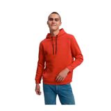 LOFT Erkek Kapüşonlu Sweatshirt, Kırmızı, M Beden