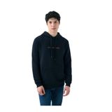 LOFT Erkek Kapüşonlu Sweatshirt, Lacivert, M Beden