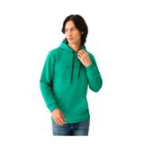 LOFT Erkek Kapüşonlu Sweatshirt, Yeşil, XL