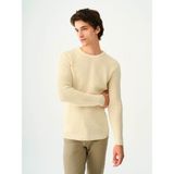 Loft Erkek Kazak - 2XL - Ekru