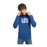 Loft Erkek Mavi Spor Sweatshirt