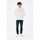 Loft Erkek Sweatshirt,Beyaz Xl