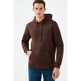 Loft Erkek Sweatshirt,Kahverengi Xl,8683504461373