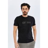 Loft Erkek T-Shirt LF2042734 Black - Siyah - M