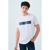 Loft Erkek Tişört LF2039272 LF2039272015 - Beyaz - 2XL