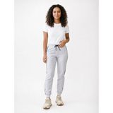 Loft Jogger Fit Kadın Eşofman Altı - Gri Melanj - XL