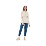 LOFT Kadın Mom Jean Pantolon, Düşük Bel, Koyu Mavi, 29-32