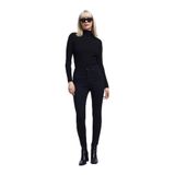 LOFT Kadın Regular Jean Pantolon, Black Wash, 25-30
