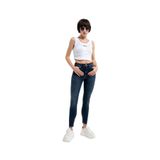 LOFT Kadın Skinny Jean Pantolon, Cindy Night Blue Wash, 26-28 Beden