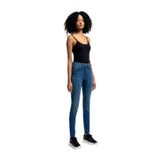 LOFT Kadın Slim Fit Jean Pantolon, Normal Bel, Blue Wash, 26-30