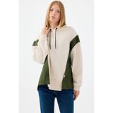 Loft Kadın Sweatshirt,Haki Xs
