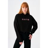 Loft Kadın Sweatshirt,Sıyah M/L
