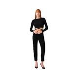 LOFT Kadın Yüksek Bel Slim Fit Jean Pantolon, Black Wash, 27-30
