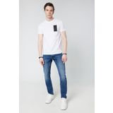 Loft LF2031824 Beyaz Erkek T-Shirt