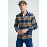 Loft LF2034374-FW Erkek Uzun Kol Gömlek - 2XL - Navy