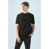Loft LF2039562 Erkek Kısa Kollu T-Shirt - Haki - M