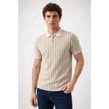 Loft LF2042747 Erkek Polo Yaka T-Shirt - Açık Bej