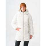Loft Loıft Kadın Regular Fit Beyaz Kaban LF2037282 - XS