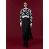 Loft Long Crop Kadın Kazak - XS - Siyah