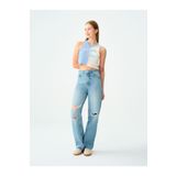 Loft Long Wide Leg Regular Fit Kadın Pantolon