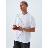 Loft Loose Fit Beyaz Erkek T-Shirt LF2040271