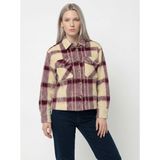 Loft Loose Fit Kadın Ceket - XS - Bordo