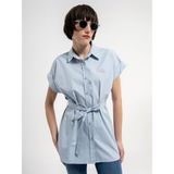 Loft Loose Fit Kadın Gömlek K.kol - Açık Mavi