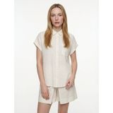 Loft Loose Fit Kadın Gömlek K.kol - XL - Beyaz