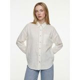 Loft Loose Fit Kadın Gömlek U.kol - XL - Beyaz