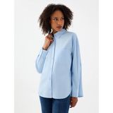 Loft Loose Fit Mavi Kadın Gömlek LF2041855 - Açık Mavi