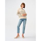 Loft Mom Slim Fit Kadın Pantolon - 27 / 28 - Denim