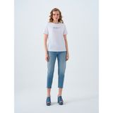Loft Mom Slim Fit Kadın Pantolon - 28 / 30 - Denim