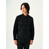 Loft Oversize Fit Erkek Gömlek U.kol - Antrasit