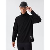 Loft Oversize Fit Erkek Kazak - Siyah