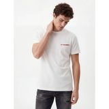 Loft Regular Fit Beyaz Erkek T-Shirt LF2041564