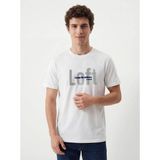 Loft Regular Fit Beyaz Erkek T-Shirt LF2042923