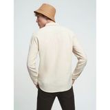 Loft Regular Fit Erkek Gömlek U.kol - 2XL - Taş