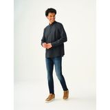Loft Regular Fit Erkek Gömlek U.kol - Koyu Lacivert