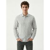 Loft Regular Fit Erkek Gömlek U.kol - XL - Yeşil